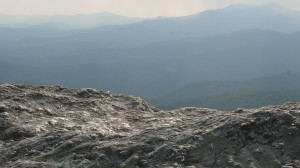 Rocks mountain view