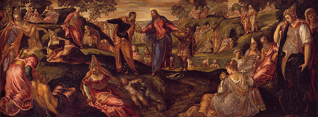 Loaves and Fishes by Tintoretto