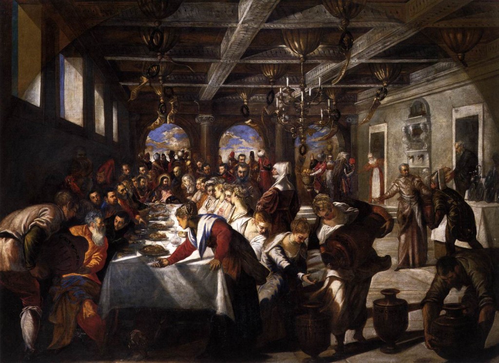 Marriage at Cana by Tintoretto, c.1560