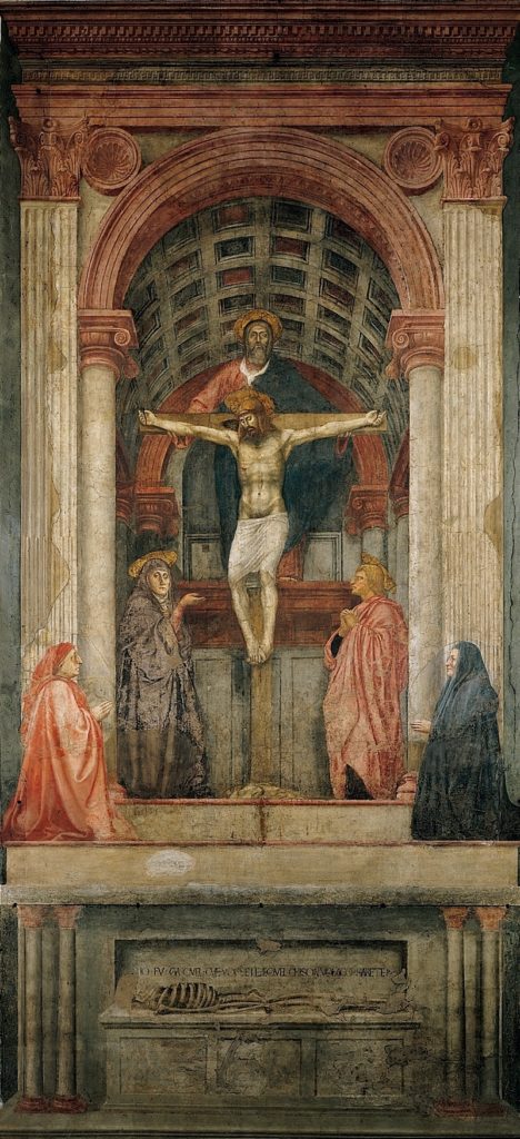 The Trinity, by Masaccio c.1427
