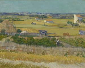 The Harvest, by Vincent Van Gogh. 1888. Collection of Van Gogh Museum, Amsterdam